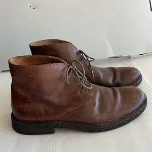 Born Harrison Chukka Brown Mens Ankle  Leather Boots Size 12 Born Harrison Men – Sole Mates main image 4